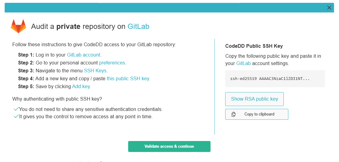 Repository Authentication